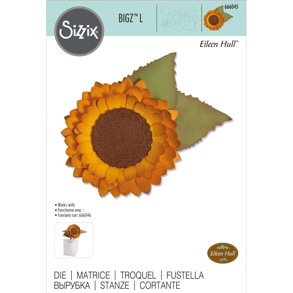 Sizzix Bigz L Die Sunflower
