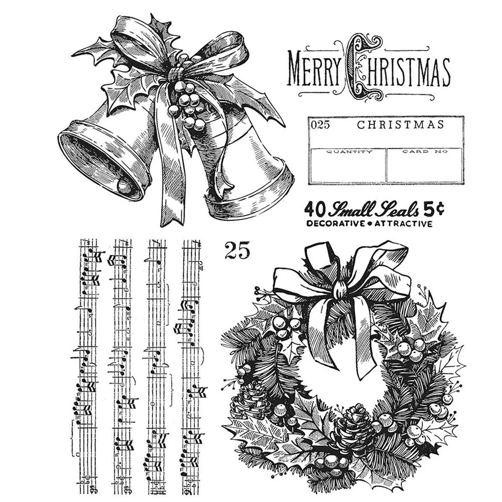 Tim Holtz Cling Rubber Stamps Department Store