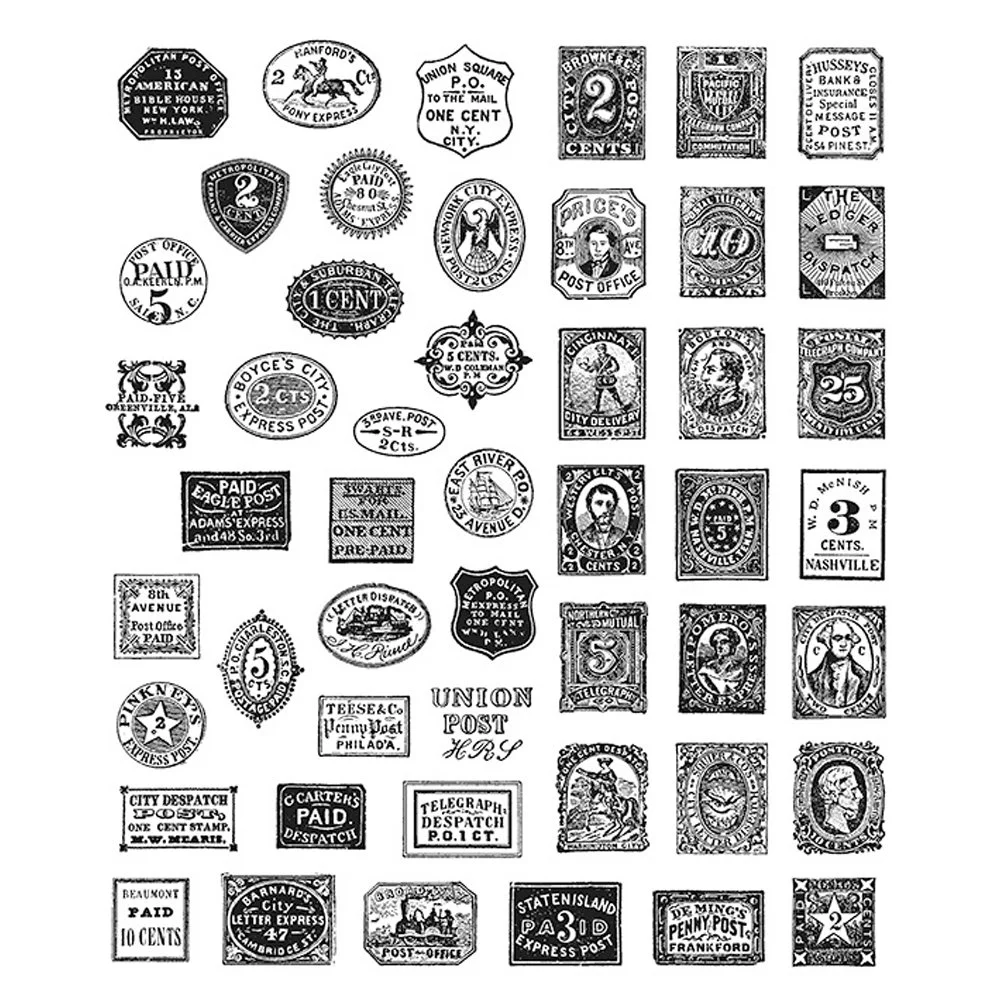 Tim Holtz Cling Mount Stamps Stamp Collector
