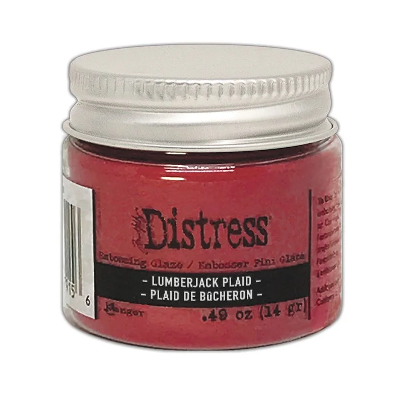 Tim Holtz Distress Glaze Lumberjack Plaid