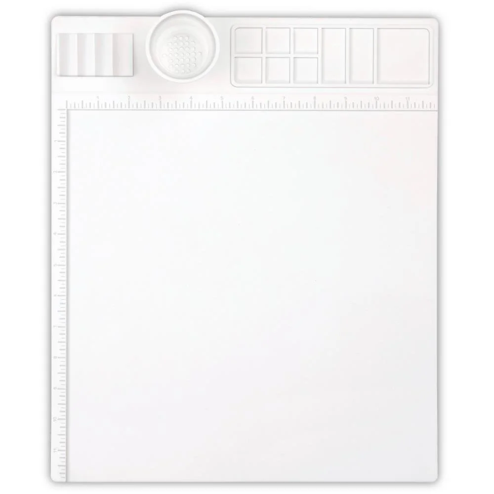 We R Memory Silicone Workspace & Stencil Mat 12"X12"