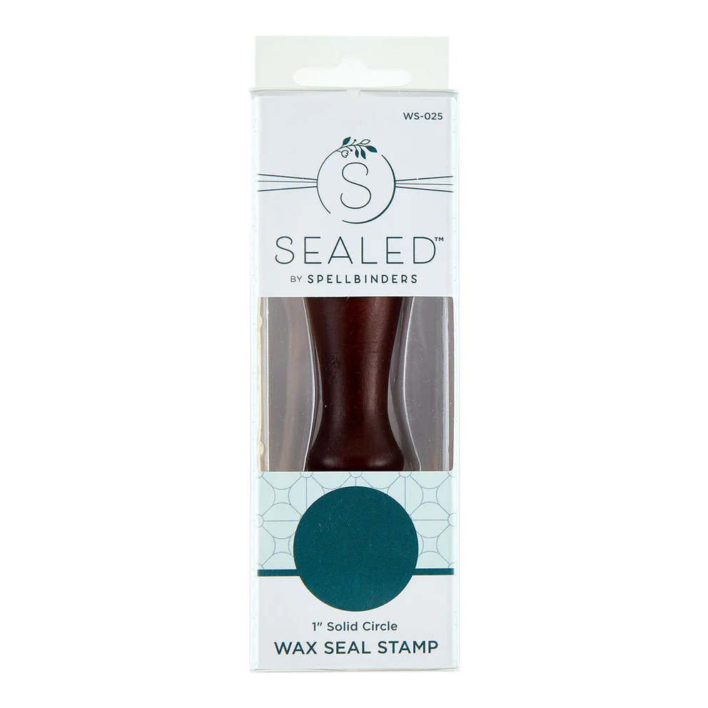 Spellbinders 1" Solid Circle Wax Seal Stamp