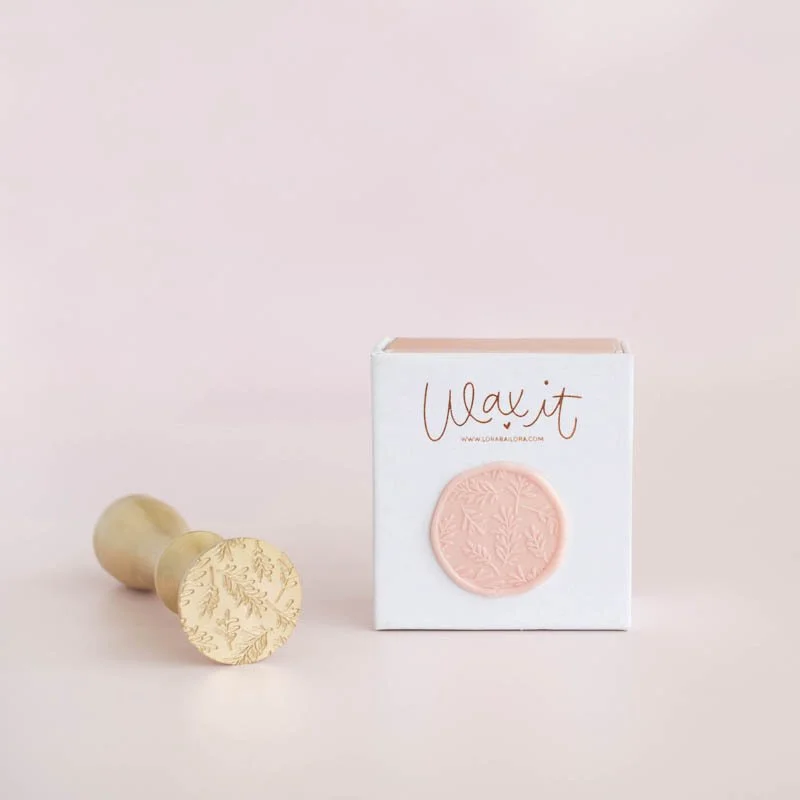 Lora Bailora Wax It Seal Stamp Branches
