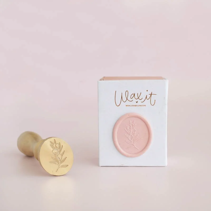Lora Bailora Wax It Seal Stamp Olive