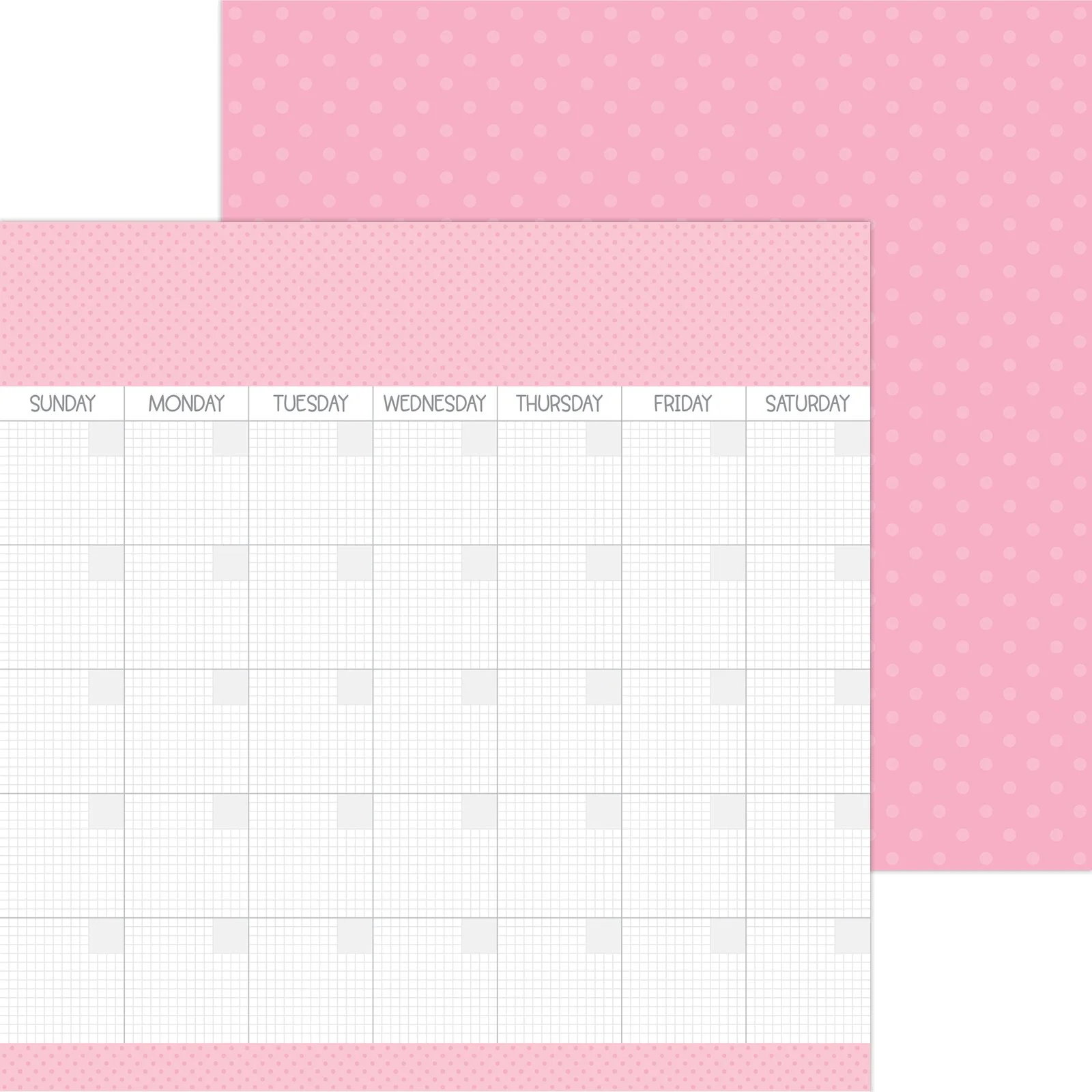 Doodlebug Day To Day 12" x 12" Paper Cupcake