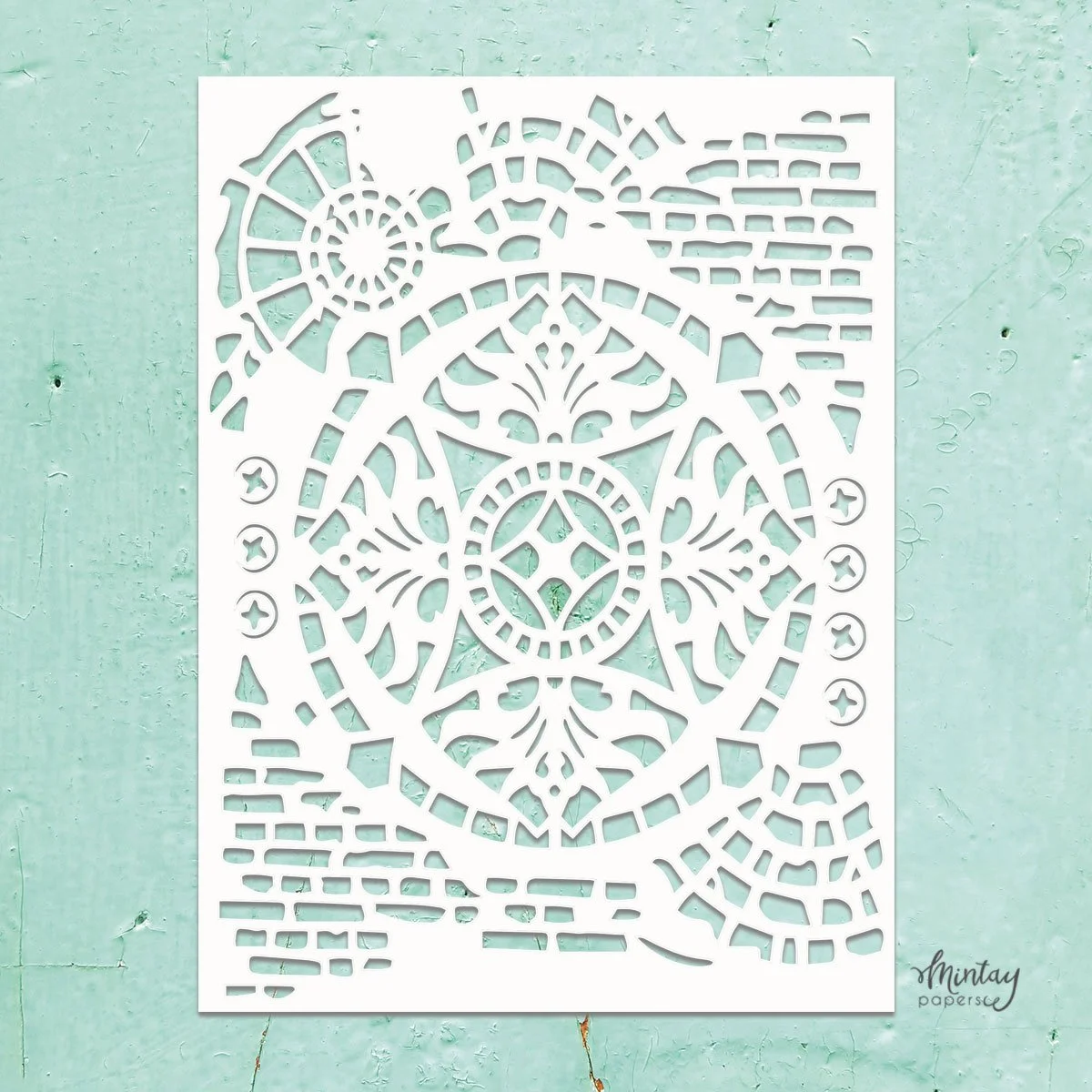 Mintay 6" x 8" Stencil Ornaments