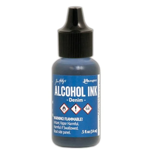 Tim Holtz Alcohol Ink Denim