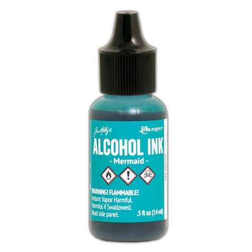 Tim Holtz Alcohol Ink Mermaid