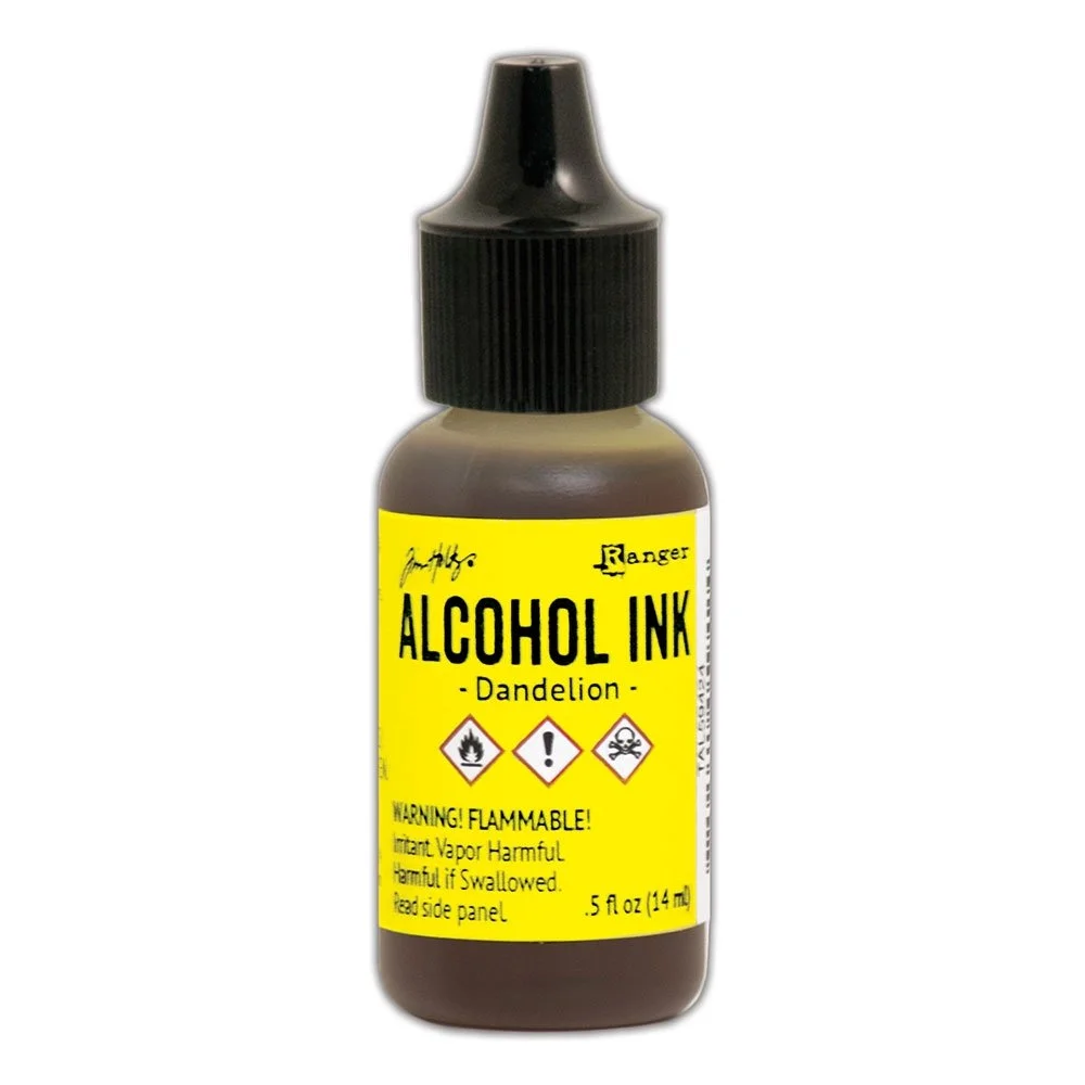 Tim Holtz Alcohol Ink Dandelion