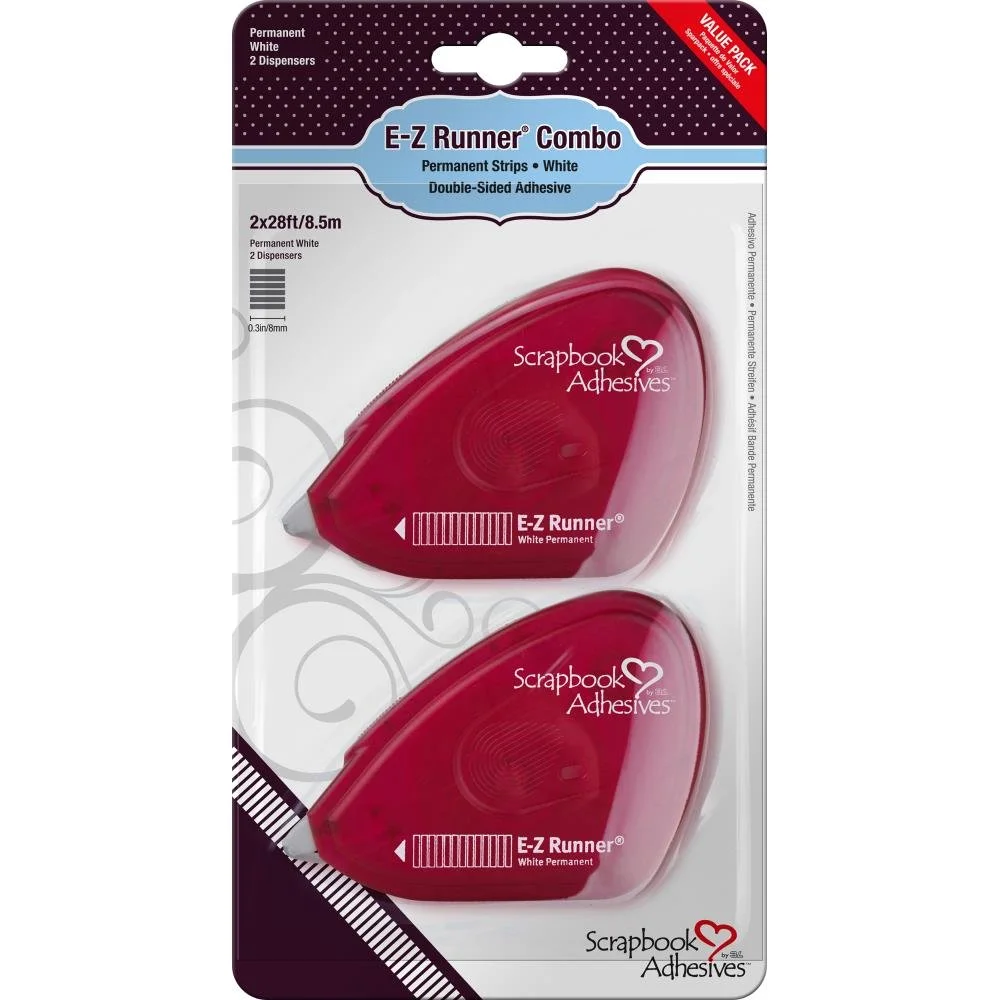 Scrapbook Adhesives E-Z Runner Adhesive 2/Pkg