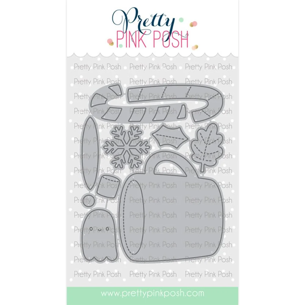 Pretty Pink Posh Winter Mug Dies