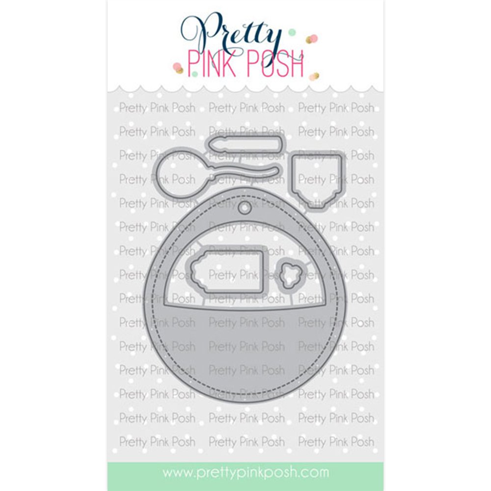 Pretty Pink Posh Birthday Sentiments Coordinating Dies