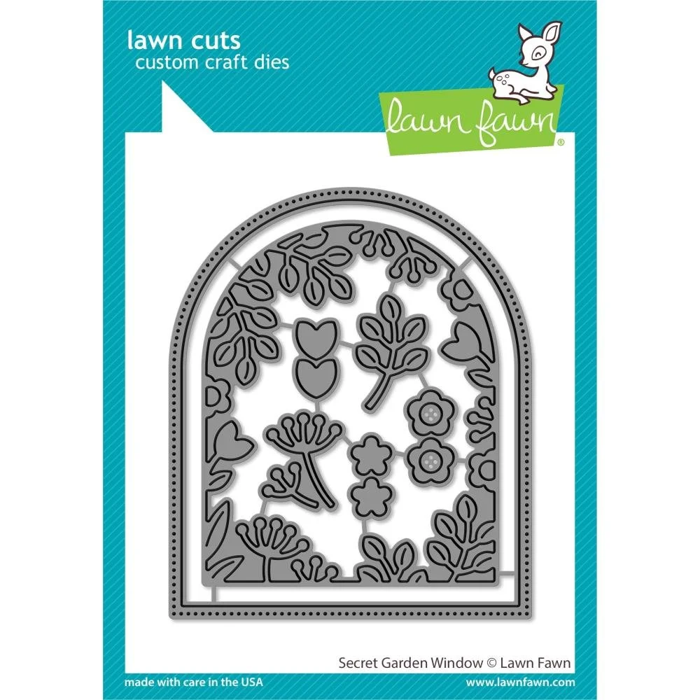 Lawn Fawn Lawn Cuts Secret Garden Window