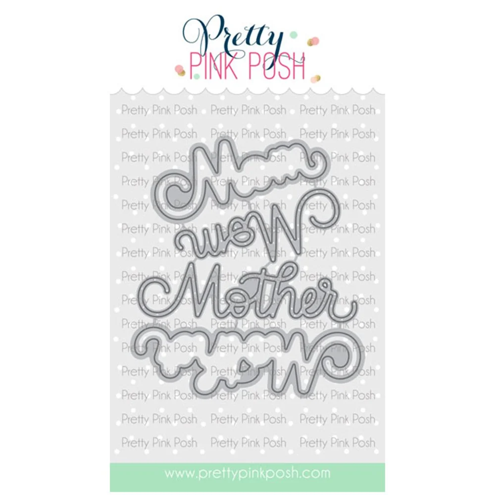 Pretty Pink Posh Mom/Mother Shadow Die