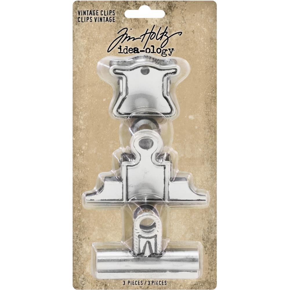Tim Holtz Ideaology Metal Vintage Clips