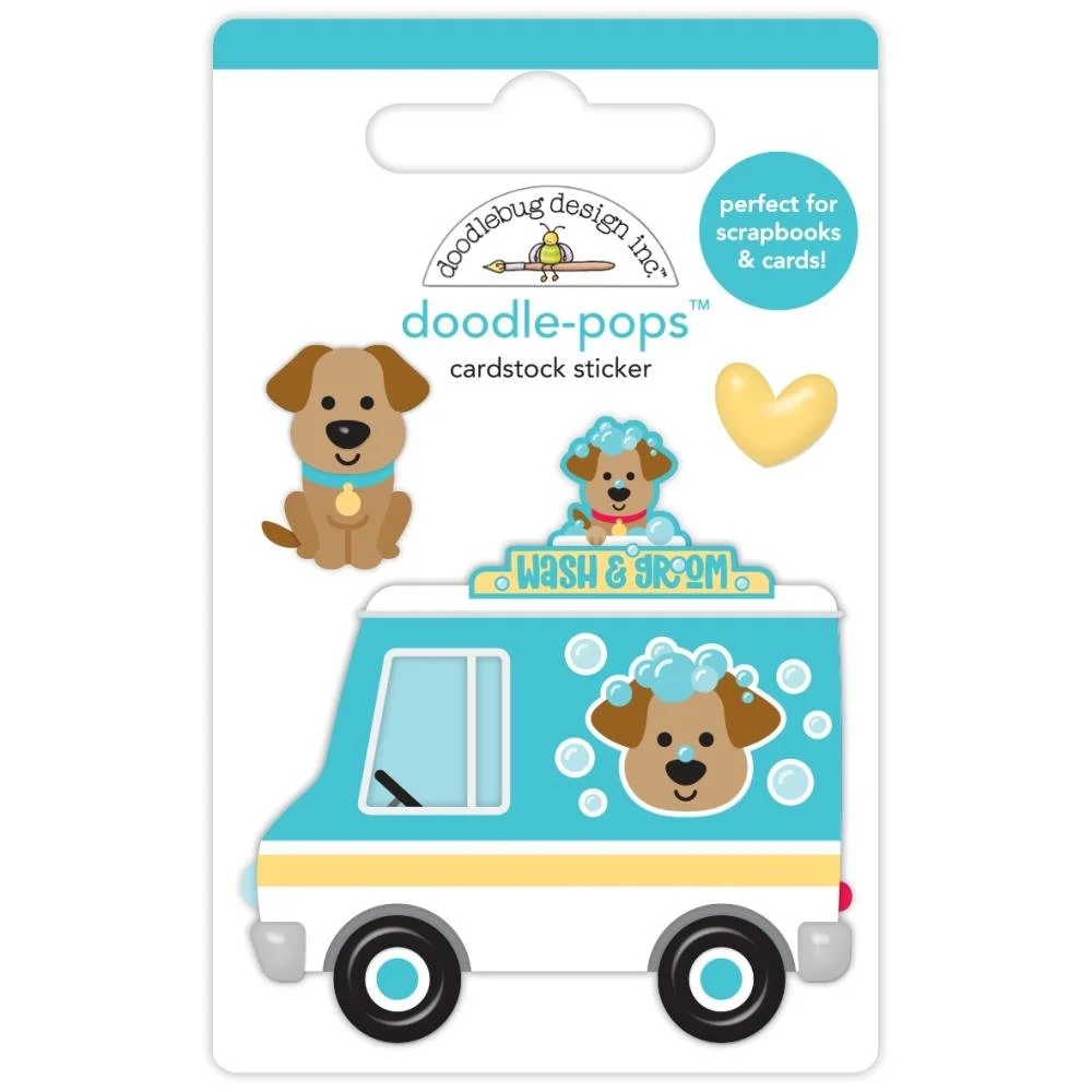 Doodlebug Doggone Cute Doodlepops Wash Wagon