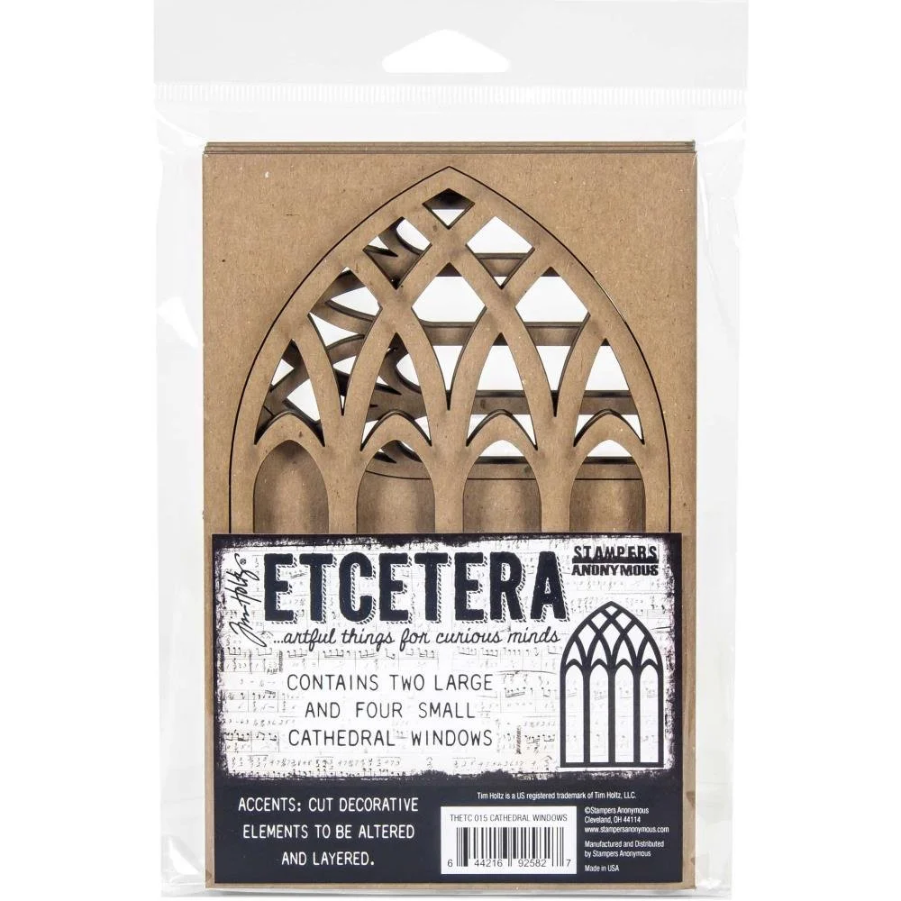 Tim Holtz Etcetera - Cathedral Windows