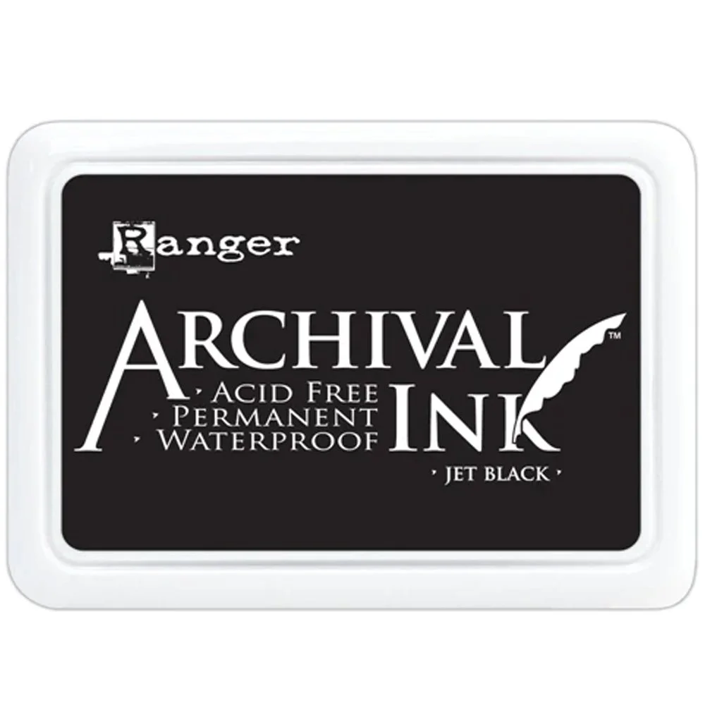 Ranger Ink Archival Ink Pad Jet Black