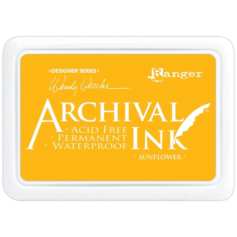 Ranger Ink Archival Ink Pad Pink Sunflower