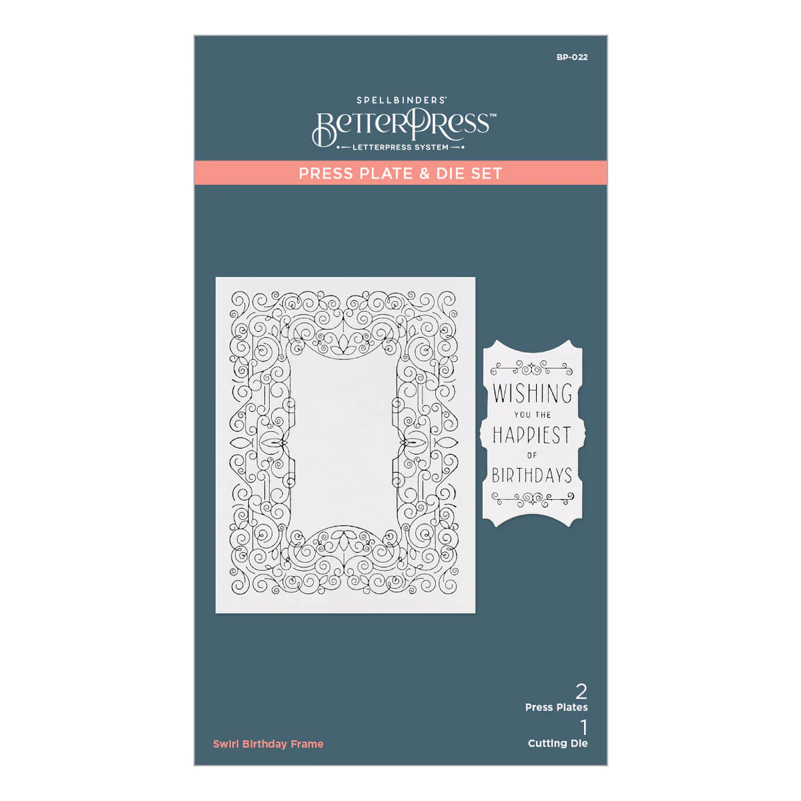 Spellbinders BetterPress Fogli Di Cartoncino Di Cotone A7 - Colore Porcellana, Bianco, Confezione Da 25 - 2