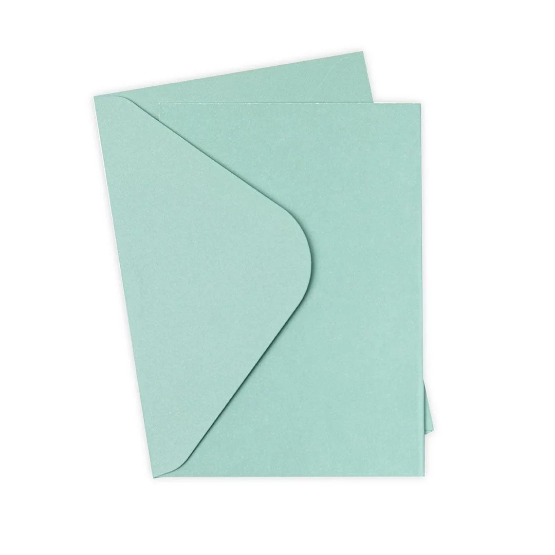 Sizzix Card & Envelope Pack A6 Eucalyptus