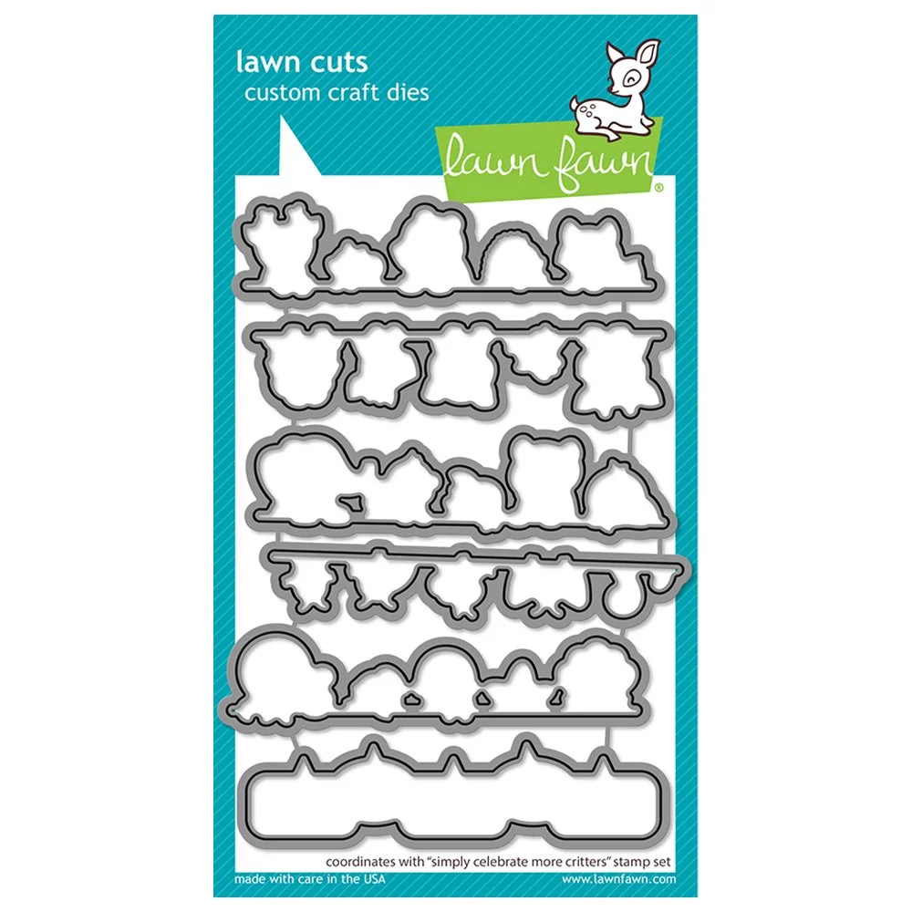 Lawn Fawn Metal Dies Simply Celebrate More Critters