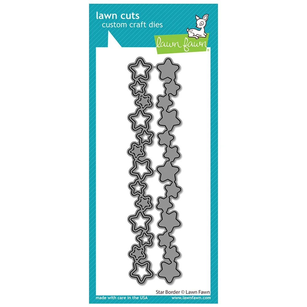 Lawn Fawn Metal Dies Star Border