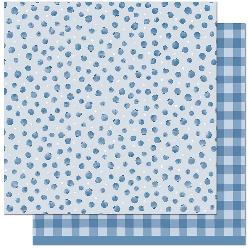 Lawn Fawn Fruit Salad 12" x 12" Paper Berry Cute