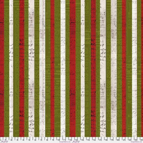 Tim Holtz Eclectic Elements Wonderland Xmas Stripe Multi