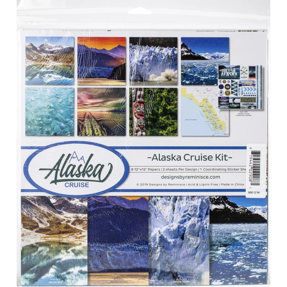 Reminisce 12" x 12" Collection Kit Alaska Cruise