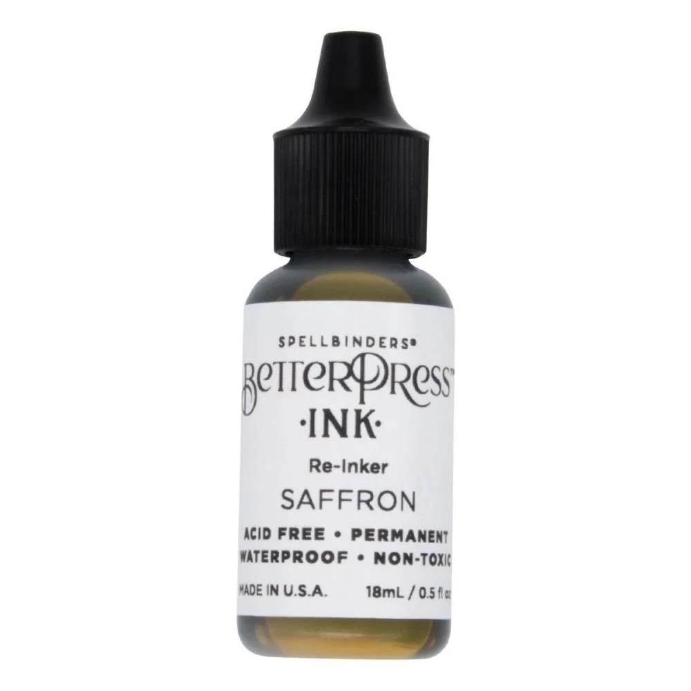 Spellbinders BetterPress Ink Reinker Saffron