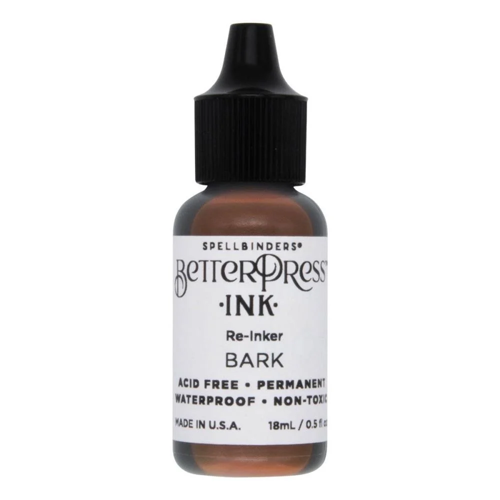 Spellbinders BetterPress Ink Reinker Bark