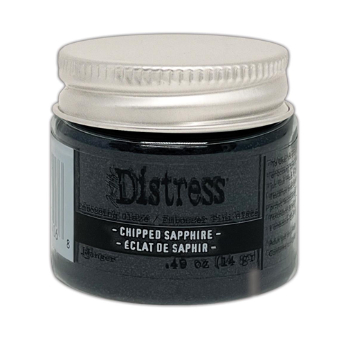 Tim Holtz Distress Embossing Glaze Chipped Sapphire