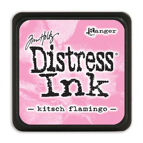 Tim Holtz Distress Mini Ink Pad Kitsch Flamingo