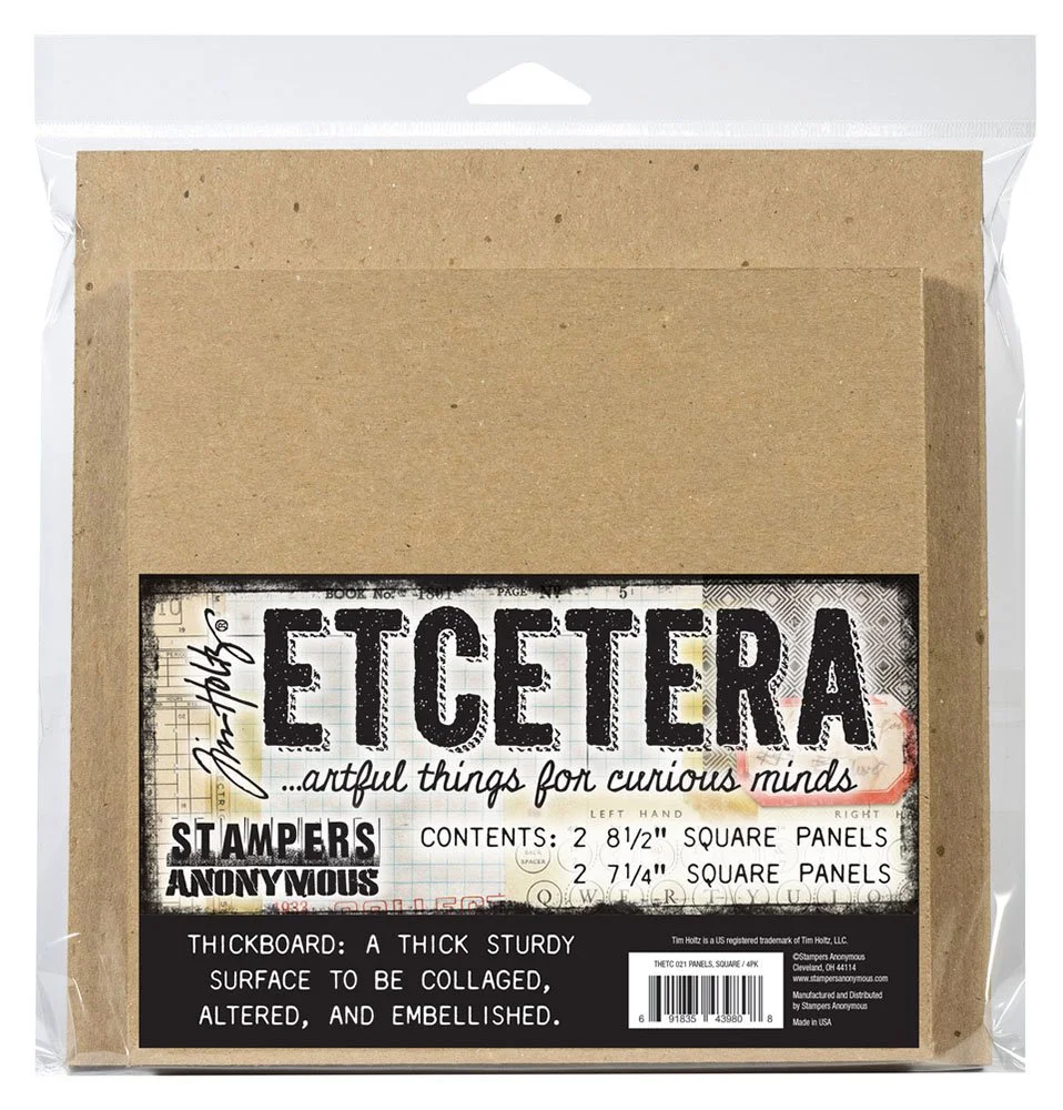 Tim Holtz Etcetera - Square Panels