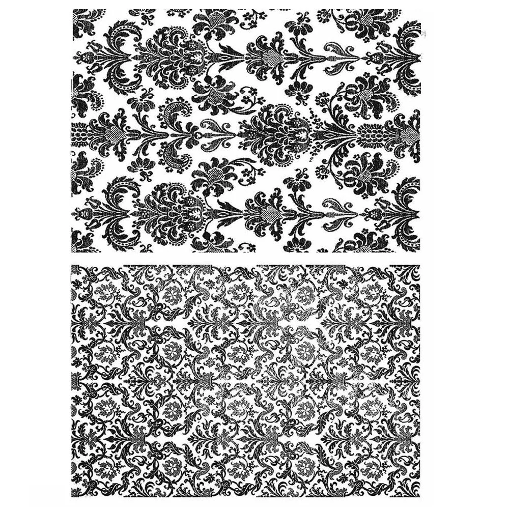 Tim Holtz Cling Stamps Tapestry