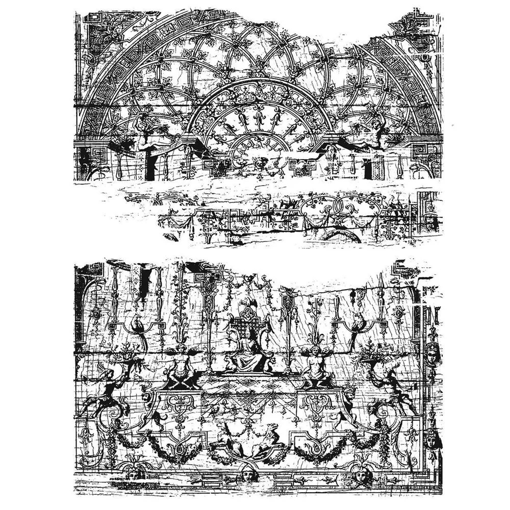 Tim Holtz Cling Stamps Renaissance