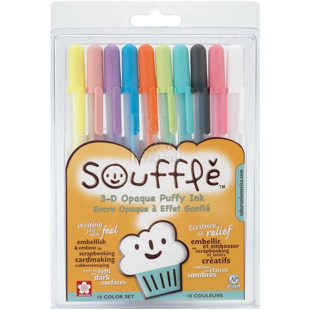 Gelly Roll Souffle Opaque Puffy Ink Pens