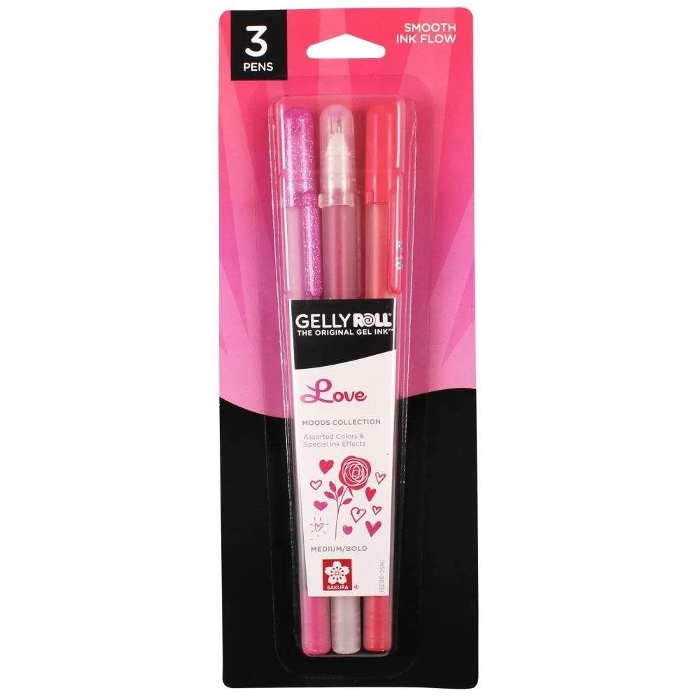 Gelly Roll Moods Pen Set Love