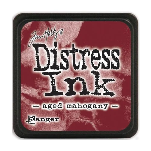Tim Holtz Distress Mini Ink Pad Aged Mahogany