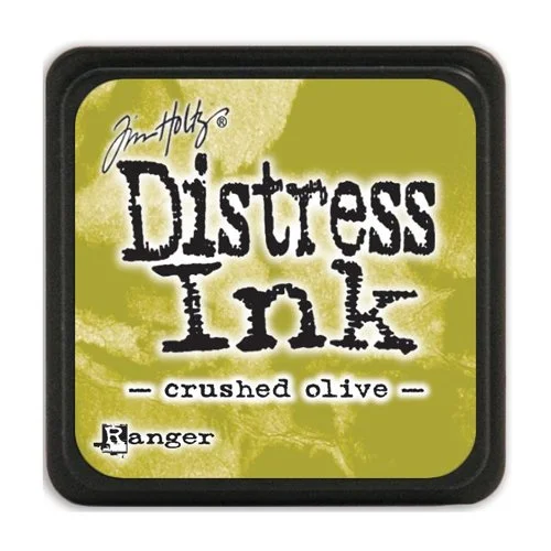 Tim Holtz Distress Mini Ink Pad Crushed Olive