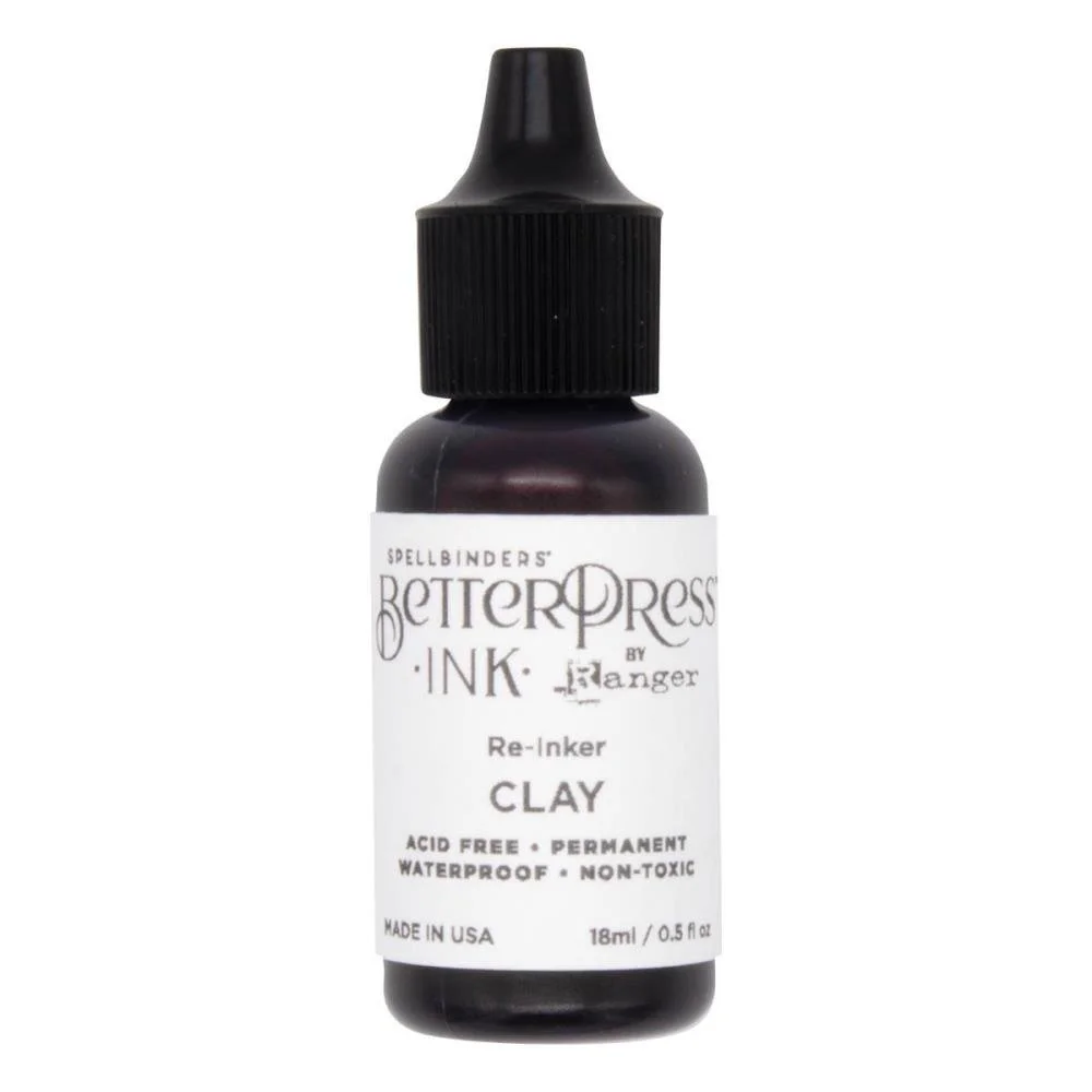 Spellbinders BetterPress Ink Reinker Clay