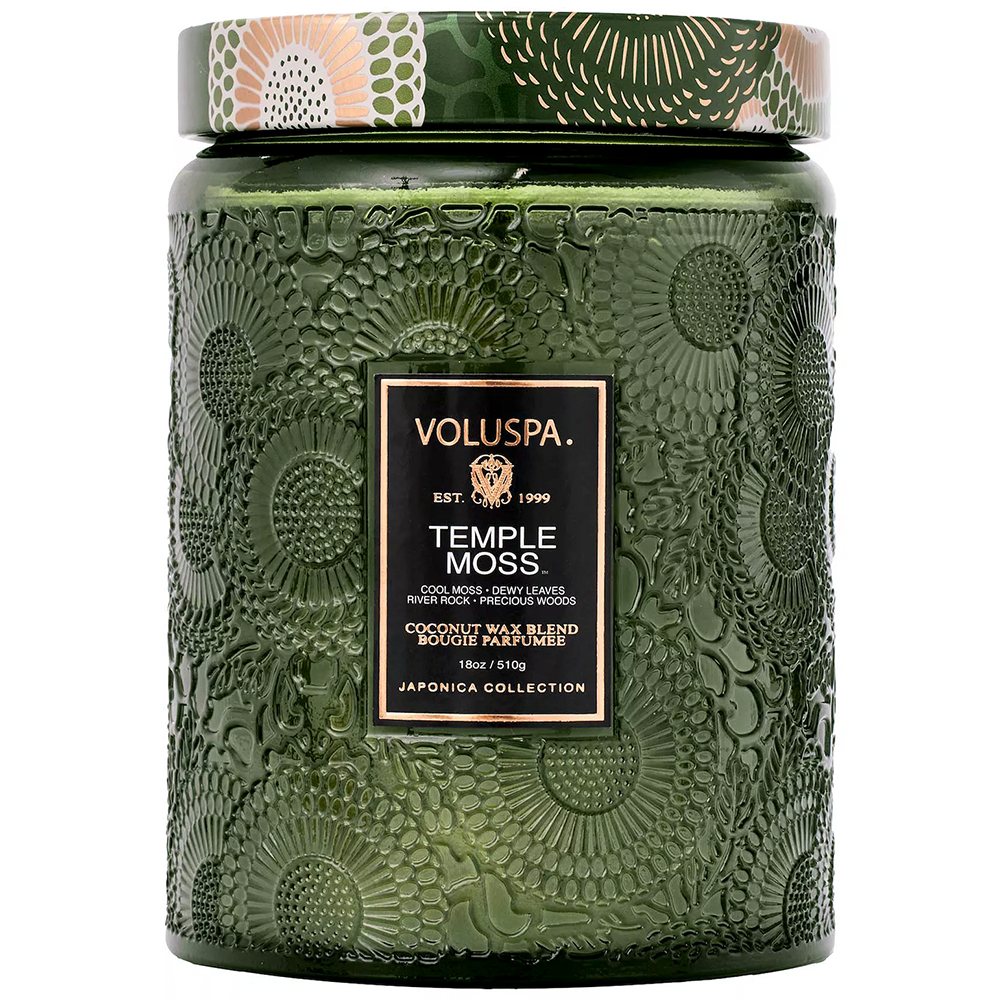 Voluspa Temple Moss Large Candle