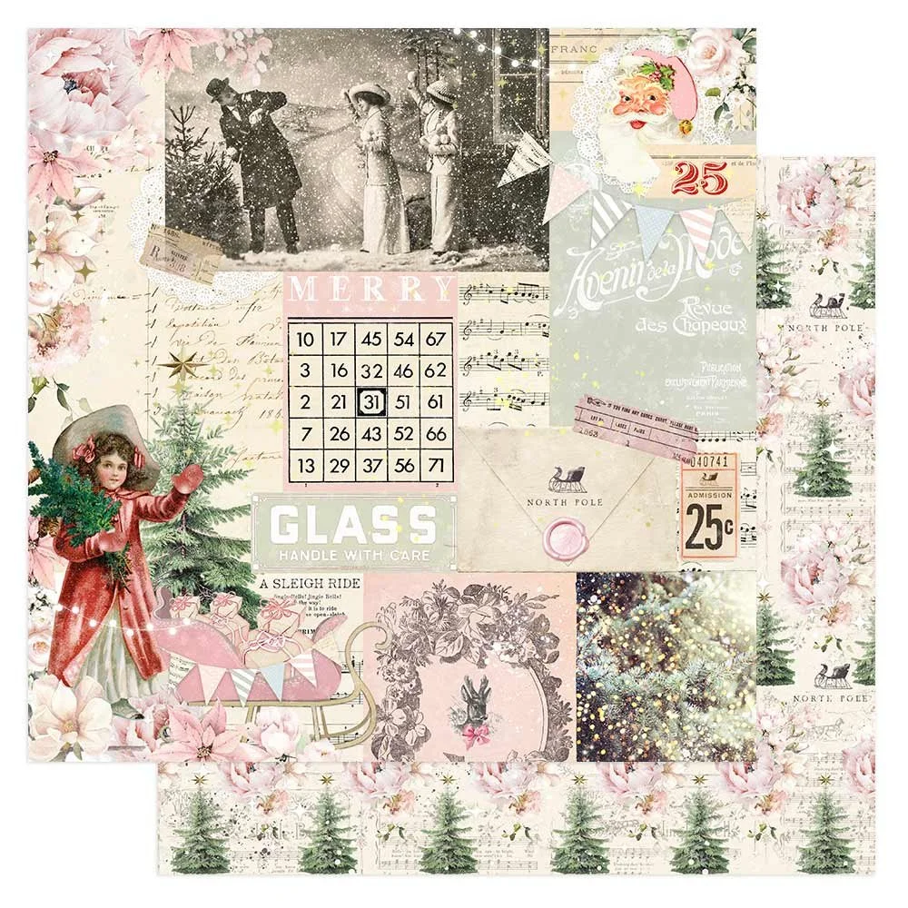 Prima Christmas Market by Frank Garcia® 12" x 12" Paper North Pole Magic