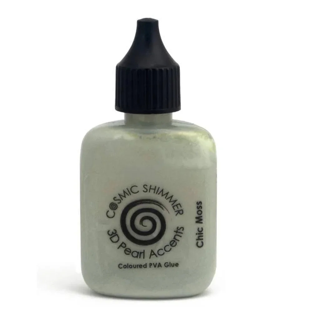 Cosmic Shimmer 3D Accents Chic Moss
