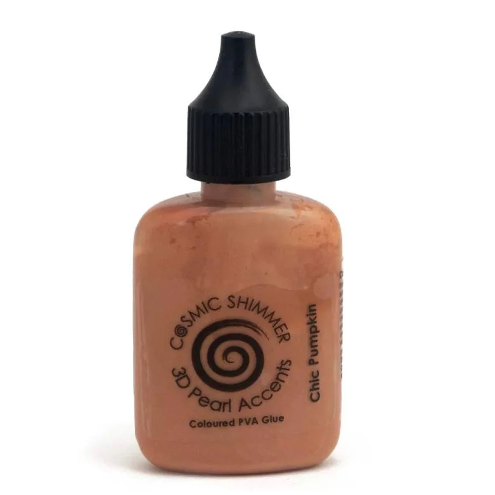 Cosmic Shimmer 3D Accents Chic Pumpkin