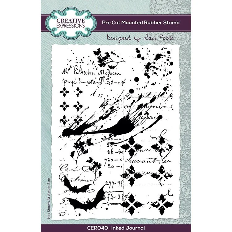 Sam Poole Rubber Stamp Ink Journal