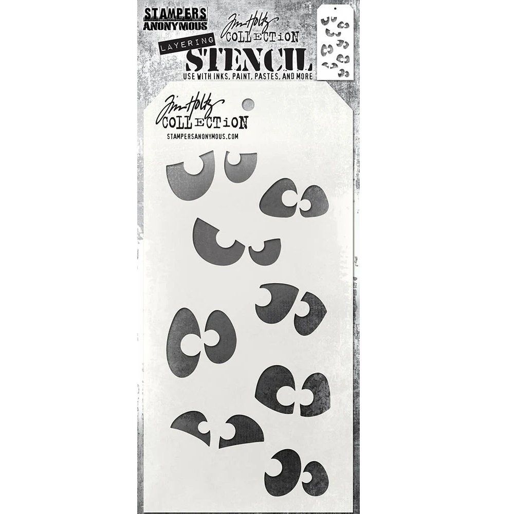 Tim Holtz Layered Stencil Peekaboo
