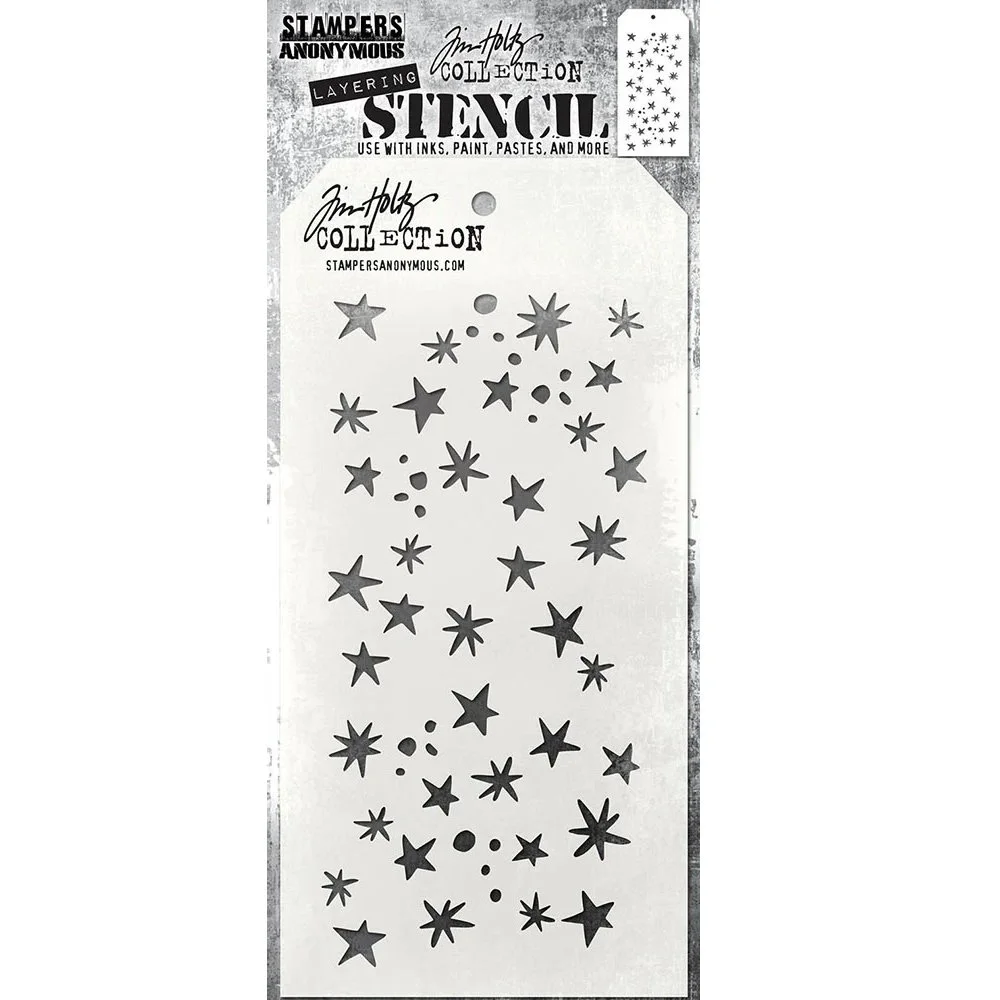 Tim Holtz Layered Stencil Spellbound