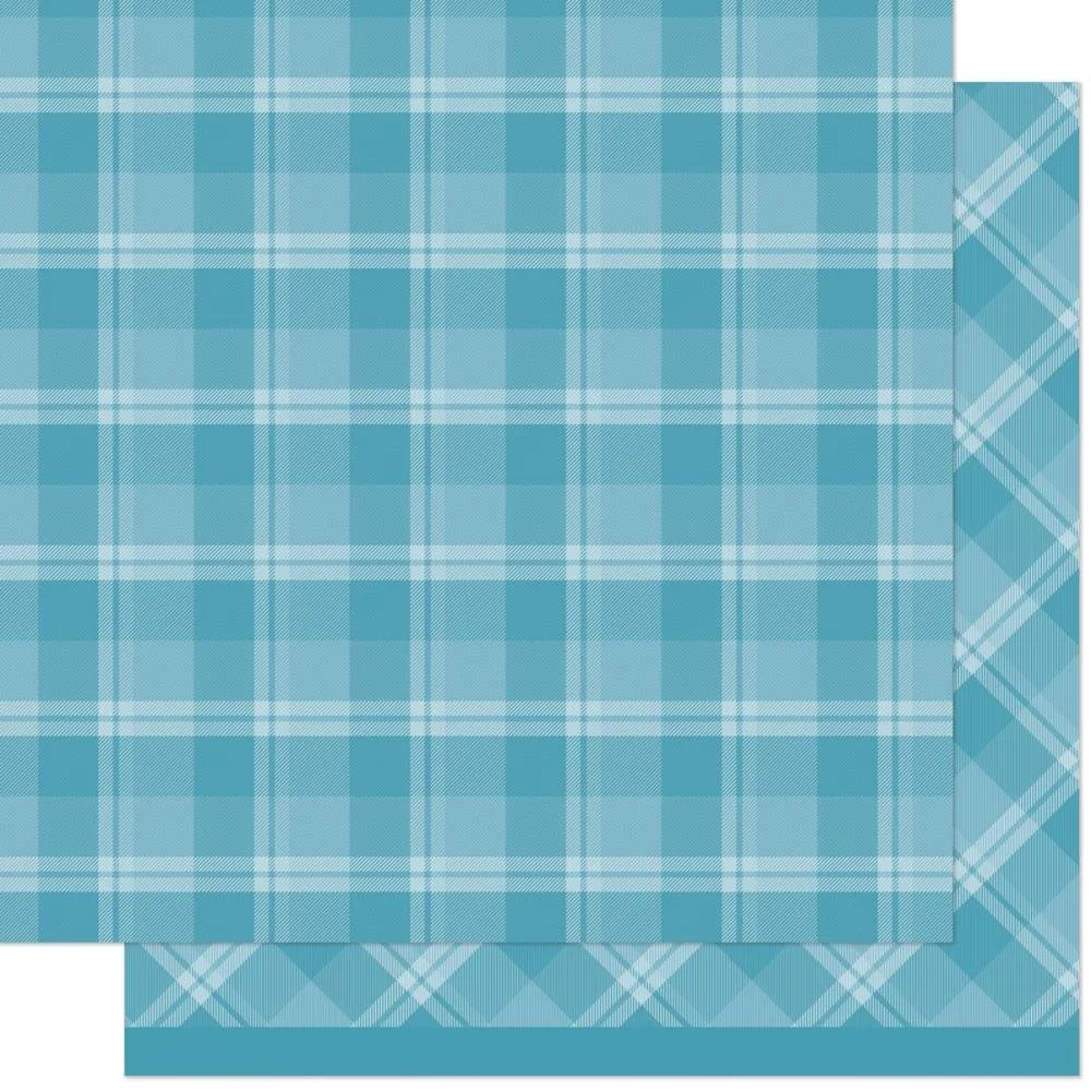 Lawn Fawn Favorite Flannel 12" x 12" Paper English Breakfast